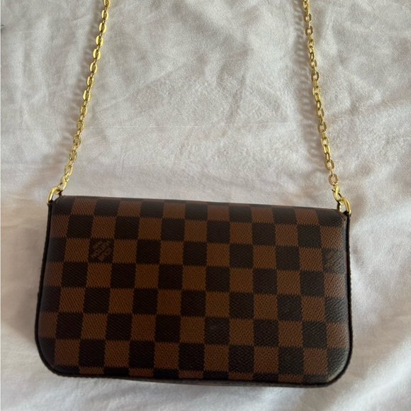 Louis Vuitton pochette Felicie fashion retro checkerboard - Picture 12 of 15